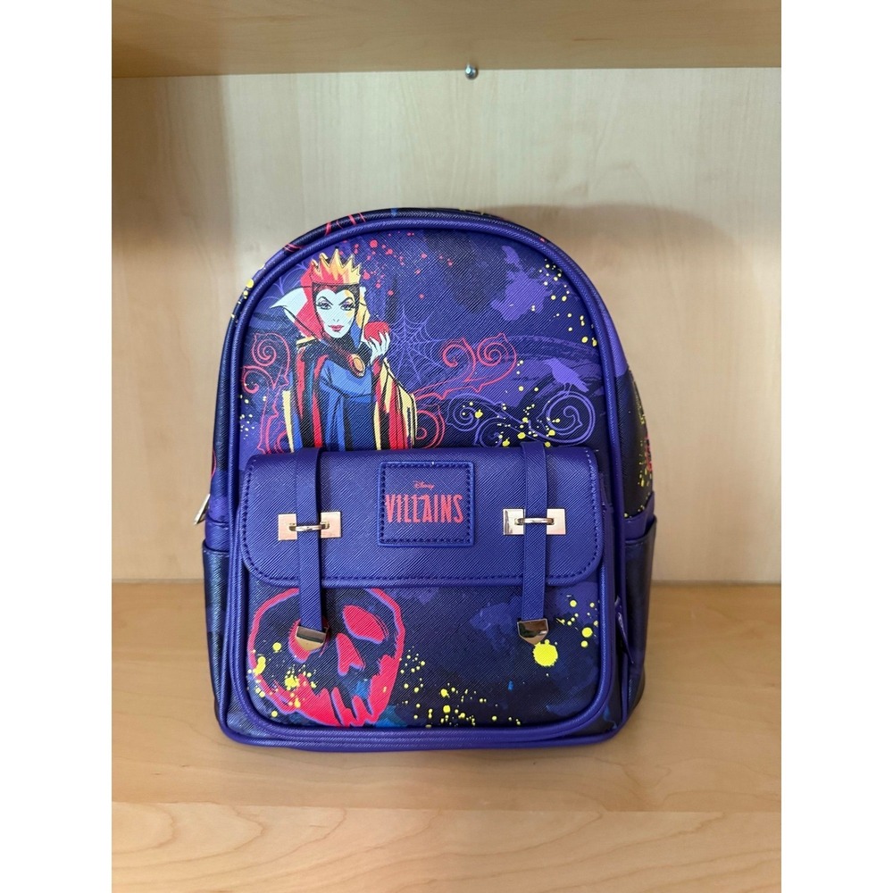 Disney villains backpack RUZ brand, not Loungefly. Brand new